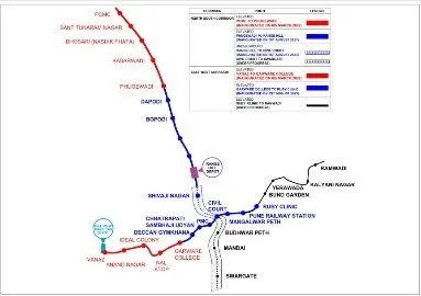 Pune Metro Aqua Line (Line 2): Route map, timings, fare