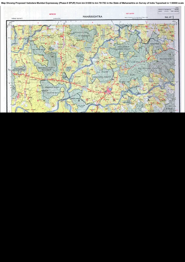 Vadodara-Mumbai Expressway route map