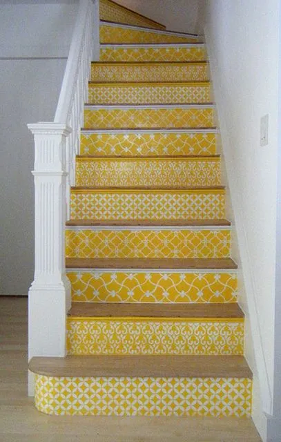 stair tiles design for home