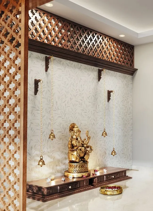 small pooja room designs in apartments