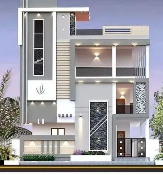 House Front Design Indian Style