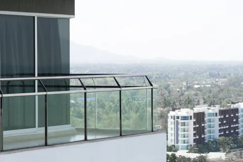 Glass balcony