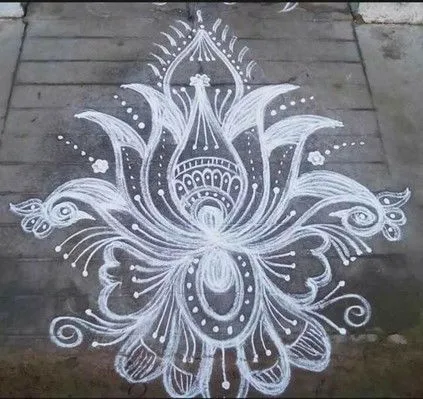 Rangoli Kolam designs