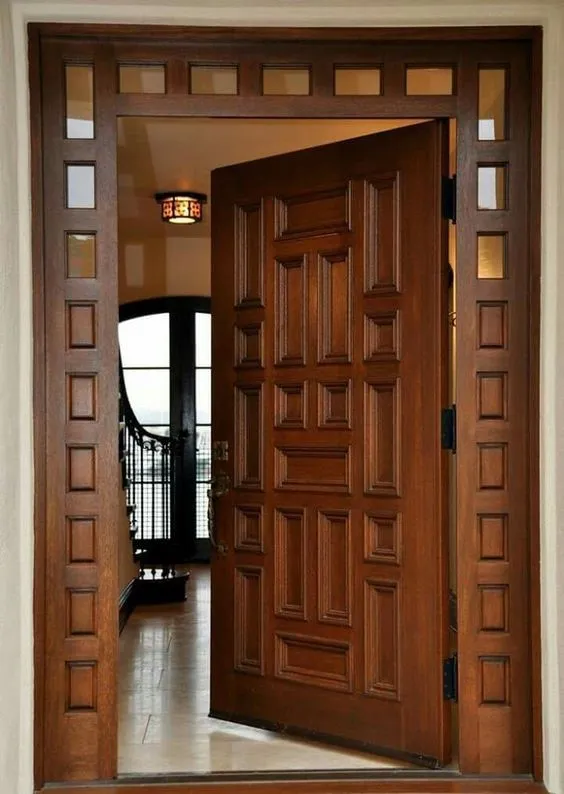 main wooden door