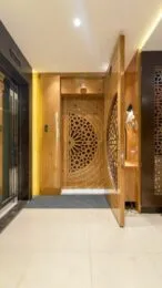 Teak wood door