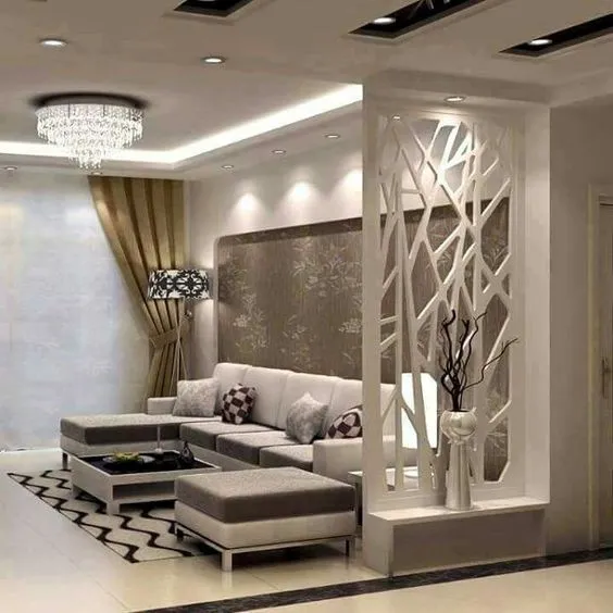 living room partition design