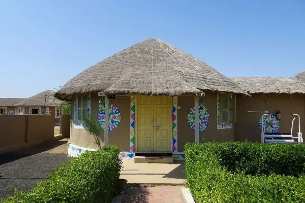 Traditional House design in village