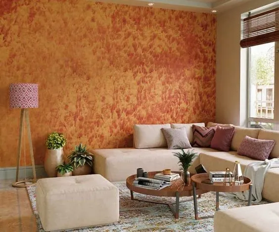 Texture paint designs for halls: 11 options for your home