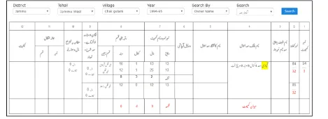 How to check Jammu and Kashmir land records online?