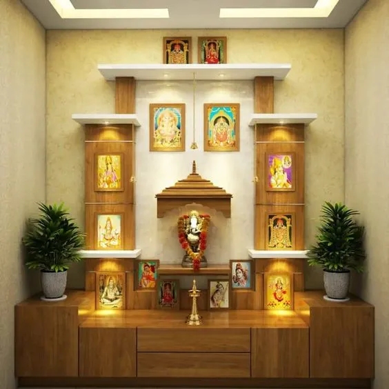 latest temple designs for home