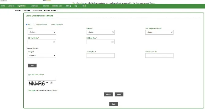 Tnreginet: Know how to get EC, Guideline value online in Tamil Nadu