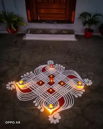 Lovely rangoli kolam designs for a festive vibe