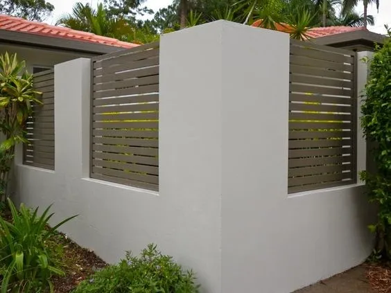 Compound wall design with grill: 15 boundary wall grill ideas