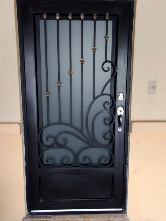 Door grill design