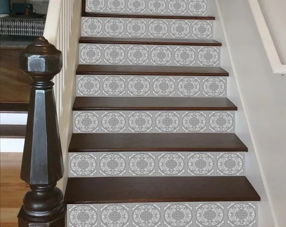 stair tiles design for home